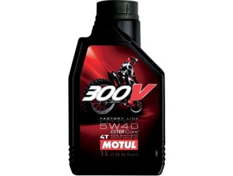 MOTUL 300V 4T FACTORY LINE 5W40 1L