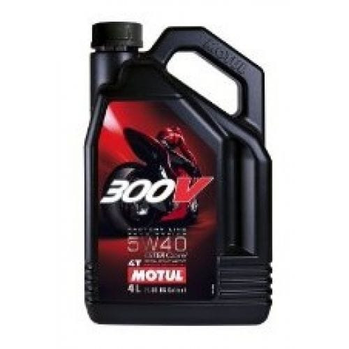 Uleiuri MOTUL 300V 4T FACTORY LINE 5W40 4L