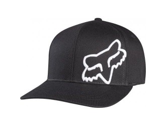 FOX  FLEX 45 FLEXFIT HAT -58379-018 White-Black