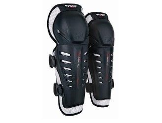 FOX  Titan Race Knee/Shin Guard -06193 Black