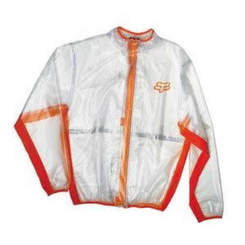 Impermeabile FOX  MX Fluid Jacket -10033 Clear-Orange