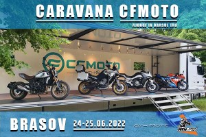 Caravana CFMOTO ajunge la Brasov 