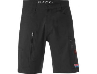 FOX  HRC REDPLATE TECH CARGO SHORT [BLK]