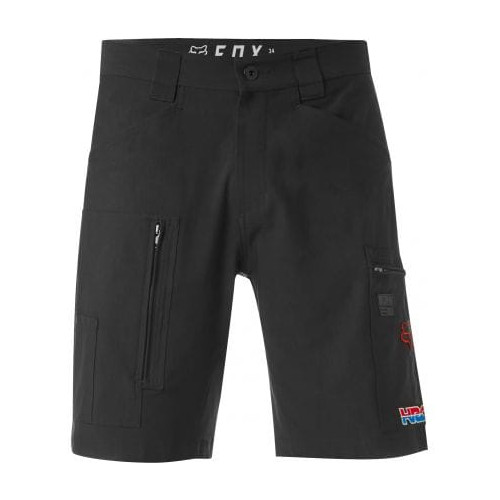 Pantaloni scurti FOX  HRC REDPLATE TECH CARGO SHORT [BLK]