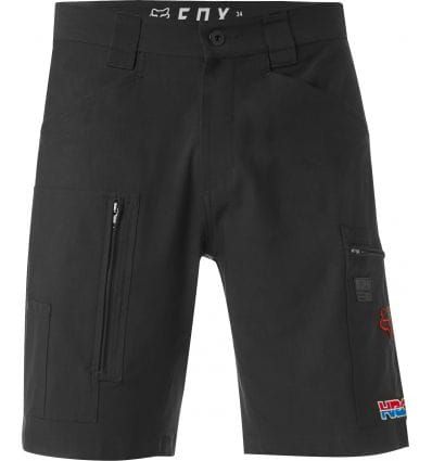 FOX  HRC REDPLATE TECH CARGO SHORT [BLK]