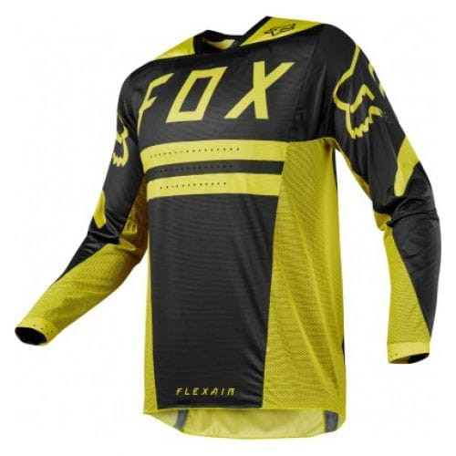 Bluze FOX  FLEXAIR PREEST JERSEY [DRK YLW]