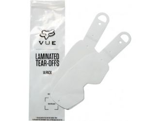 FOX VUE LAMINATED TEAR OFFS 14PK [CLR]