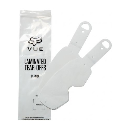 Accesorii echipamente FOX VUE LAMINATED TEAR OFFS 14PK [CLR]