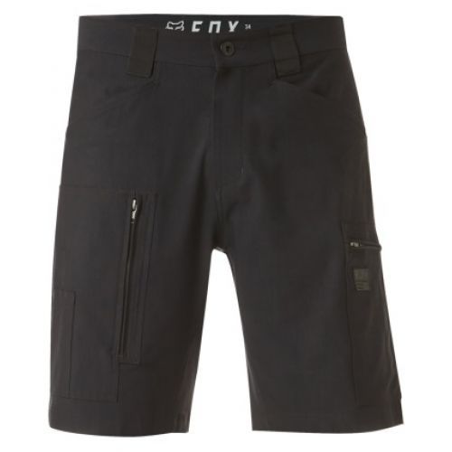 FOX REDPLATE TECH CARGO SHORT [BLK]