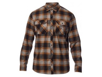 FOX TRAILDUST FLANNEL [HTR GRAPH]