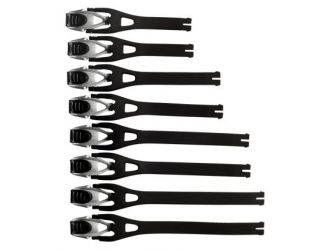 FOX COMP5/5Y/3Y BUCKL/STRAP KIT8PC [BLK]