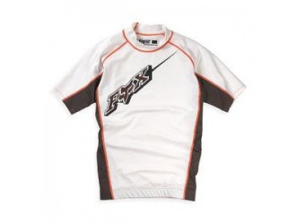  M-E-RASHGUARD MX4 S/S RASHGUARD WHITE