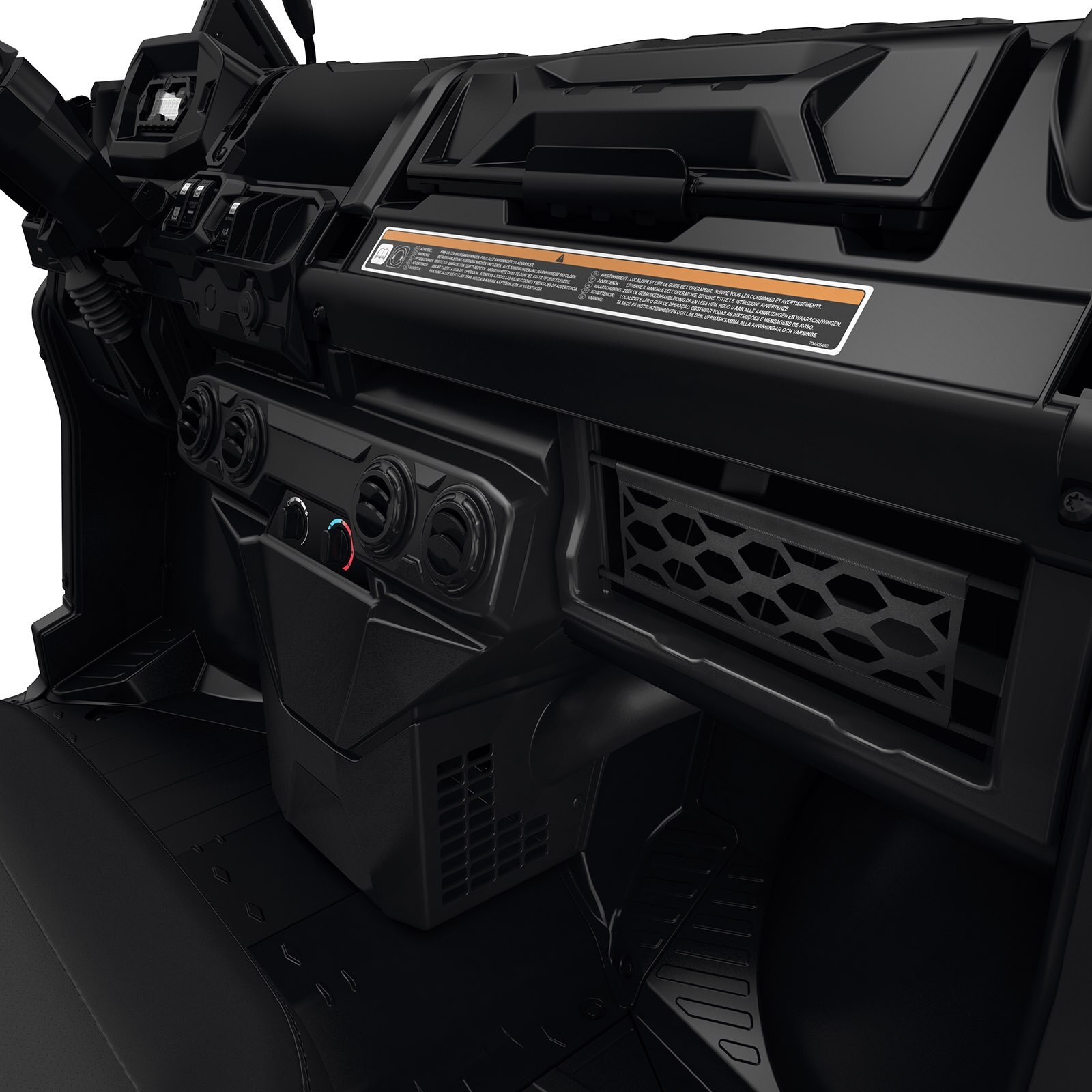Can-am  Bombardier Compartiment pentru depozitarea tabloului de bord pentru sistemul de incalzire pentru Defender & Defender MAX