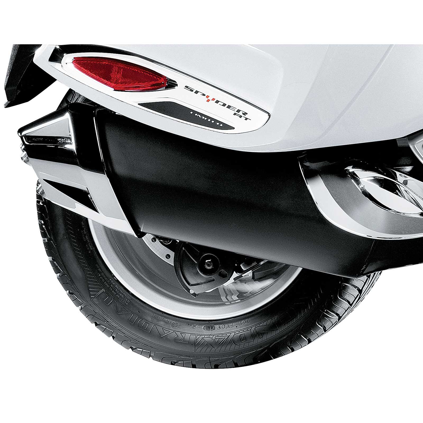 Can-am  Bombardier Exhaust Tip and Heat Shield All Spyder RT models & RS & ST & F3-T & F3 Limited