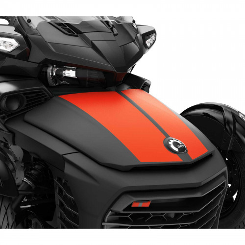 Accesorii custom Can-am  Bombardier Hood Stripes Decal Kit for All Spyder F3 models