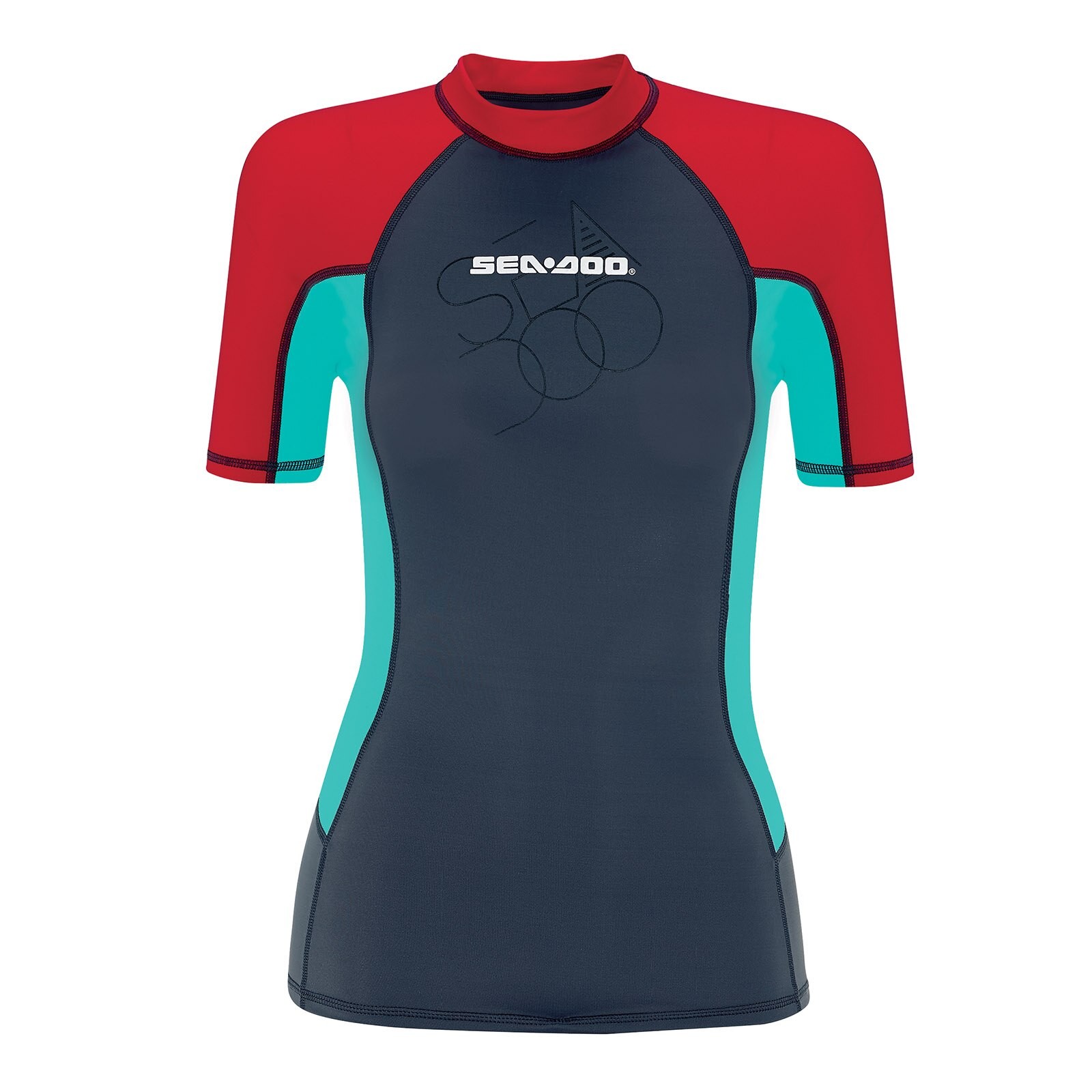 Can-am  Bombardier Ladies' Sea-Doo Short Sleeve Rashguard