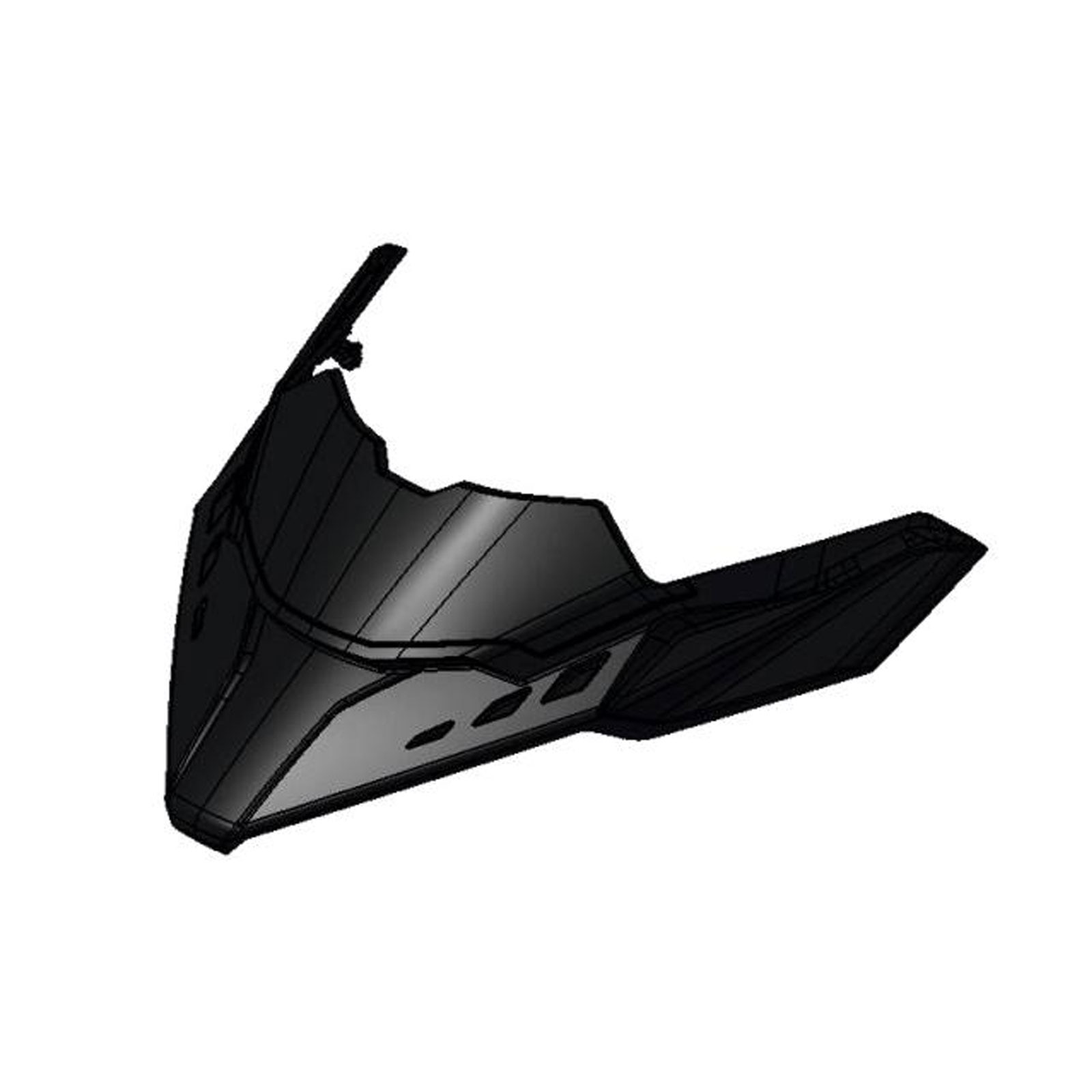 Can-am Bombardier Deflector central (REV Gen4)