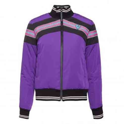 Hanorace Bomber V-Stripes Femei