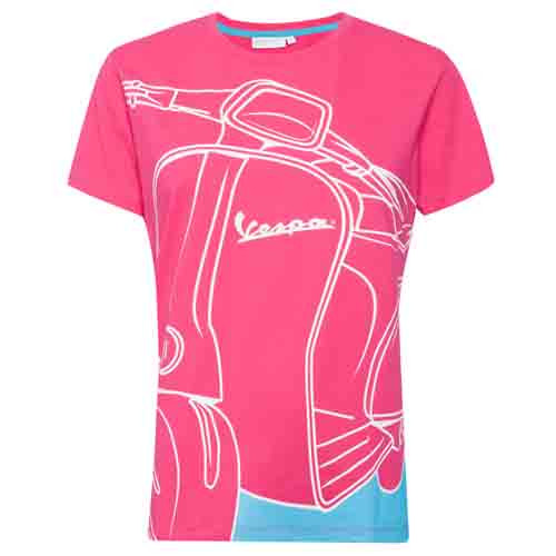 Tricouri Tricou Vespa Young Woman