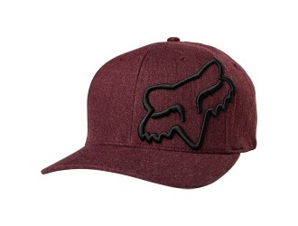 Fox Clouded Flexfit Hat Cardinal LFS18F