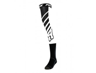 FOX MACH ONE KNEE BRACE SOCK [BLK/WHT]