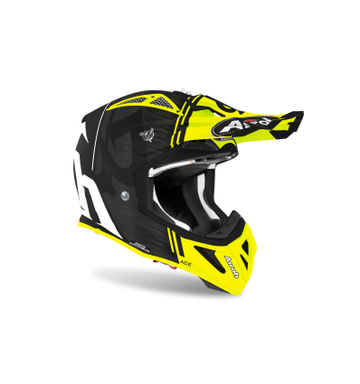 AIROH AVIATOR ACE KYBON YELLOW MATT