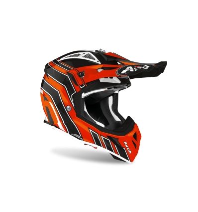 AIROH AVIATOR ACE ART ORANGE GLOSS
