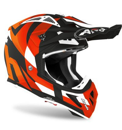 AIROH AVIATOR ACE TRICK ORANGE GLOSS