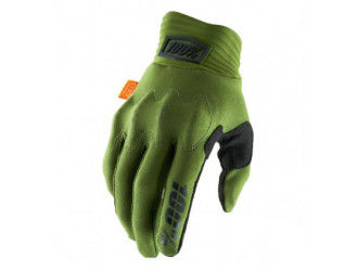 100% COGNITO Army Green/Black Gloves