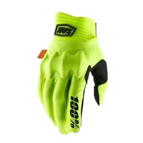 Manusi 100% COGNITO Fluo Yellow/Black Gloves