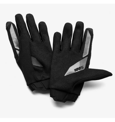 100% RIDECAMP Black Gloves