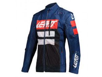 LEATT JACKET MOTO 4.5 X-FLOW BLU