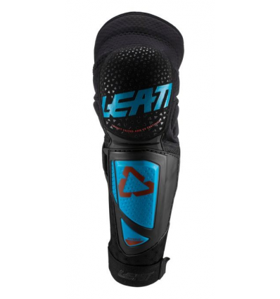 LEATT KNEE & SHIN GUARD 3DF HYBRID EXT FUEL/BLACK