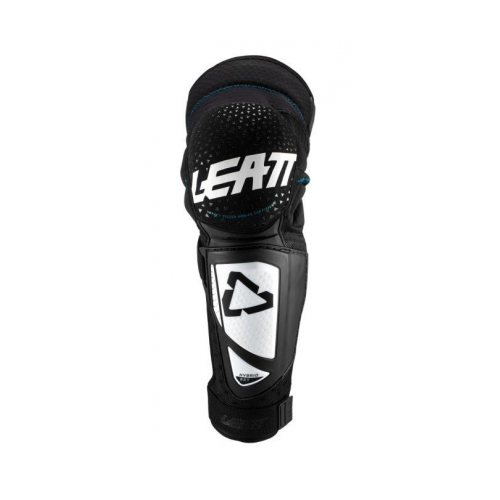 Genunchiere LEATT KNEE & SHIN GUARD 3DF HYBRID EXT WHT/BLACK