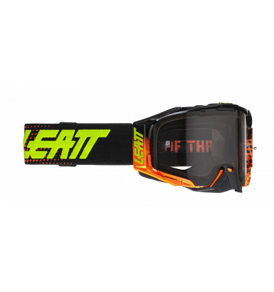 LEATT GOGGLE VELOCITY 6.5 NEON LIME/LIGHT GREY 58%