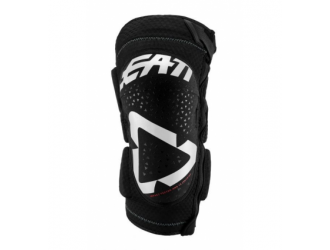 LEATT KNEE GUARD 3DF 5.0 ZIP WHT/BLACK