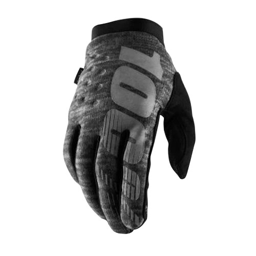 Manusi 100% BRISKER Gloves Heather Grey