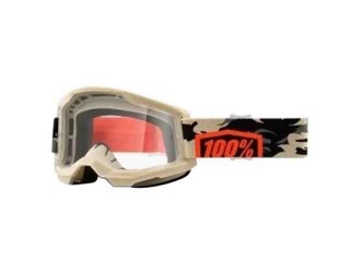 100% STRATA 2 Goggle Kombat - Clear Lens