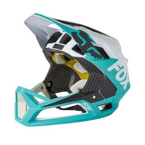 Casti FOX PROFRAME HELMET BLOCKED, CE [TEAL]