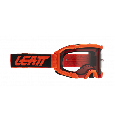 LEATT GOGGLE VELOCITY 4.5 NEON ORANGE CLEAR 83%