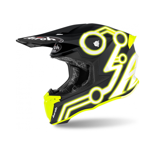 Casti AIROH AIROH TWIST 2.0 NEON YELLOW MATT