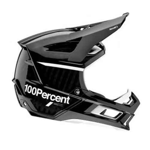 Casti 100% AIRCRAFT 2 Helmet Black/White