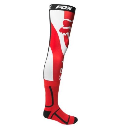 FOX MIRER KNEE BRACE SOCK [FLO RED]