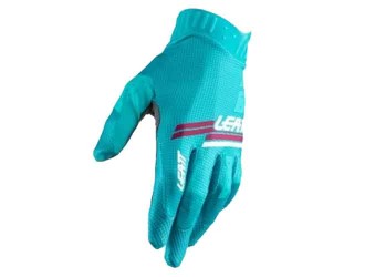 LEATT Glove Moto 1.5 GripR Aqua