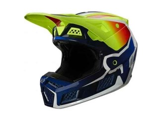 FOX V3 RS WIRED HELMET [FLO YLW]