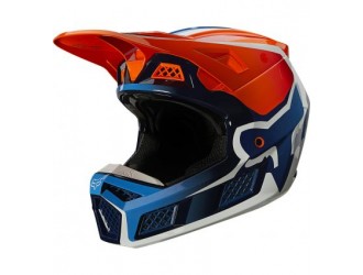 FOX V3 RS WIRED HELMET [FLO ORG]