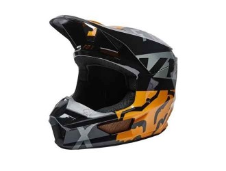 FOX V1 SKEW HELMET, ECE [BLK/GLD]