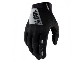 100% Ridefit Gloves Black