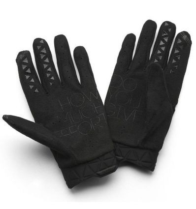 100% Geomatic Gloves Black