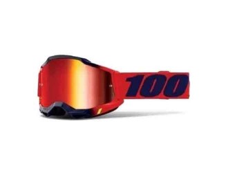 100% STRATA 2 Goggle Masego Mirror Red Lens